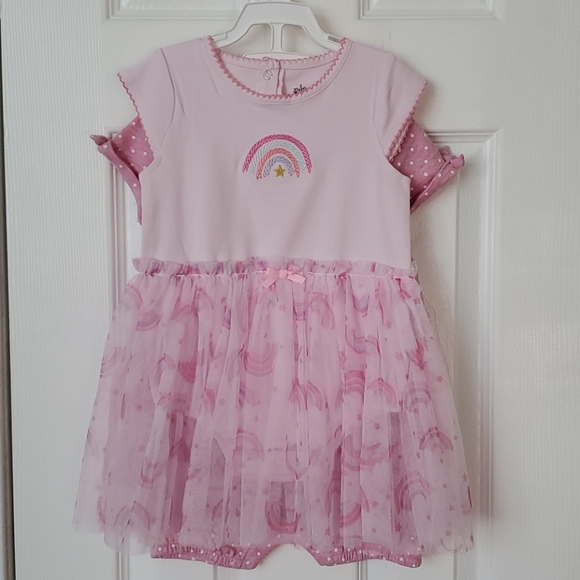 Kids' Headquarters Baby Girl 2-piece Romper Set - Picture 4 of 6